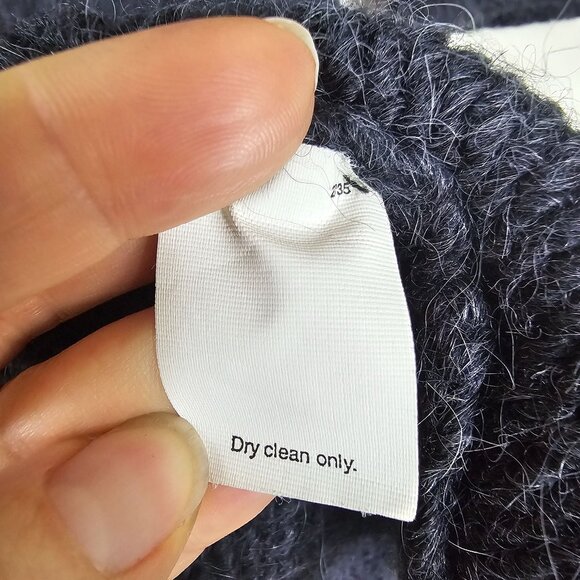 J.Crew Alpaca Blend Long Sweater Cardigan Coat Sz XS Charcoal Quiet Luxury - Picture 8 of 11